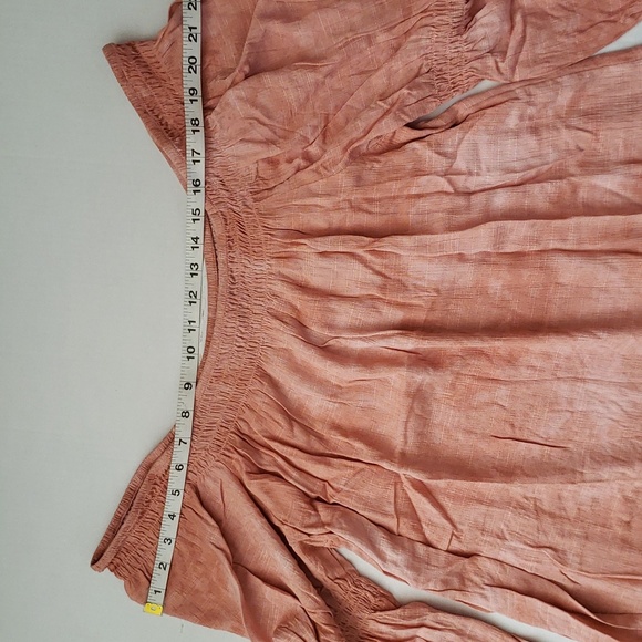 New - Dyed Smocked Off Shoulder Top - X L - Picture 11 of 12